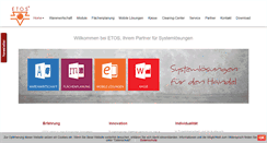 Desktop Screenshot of etos.de