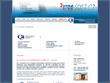 Tablet Screenshot of etos.cz
