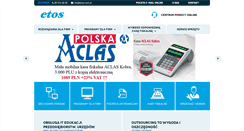 Desktop Screenshot of etos.com.pl