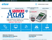 Tablet Screenshot of etos.com.pl